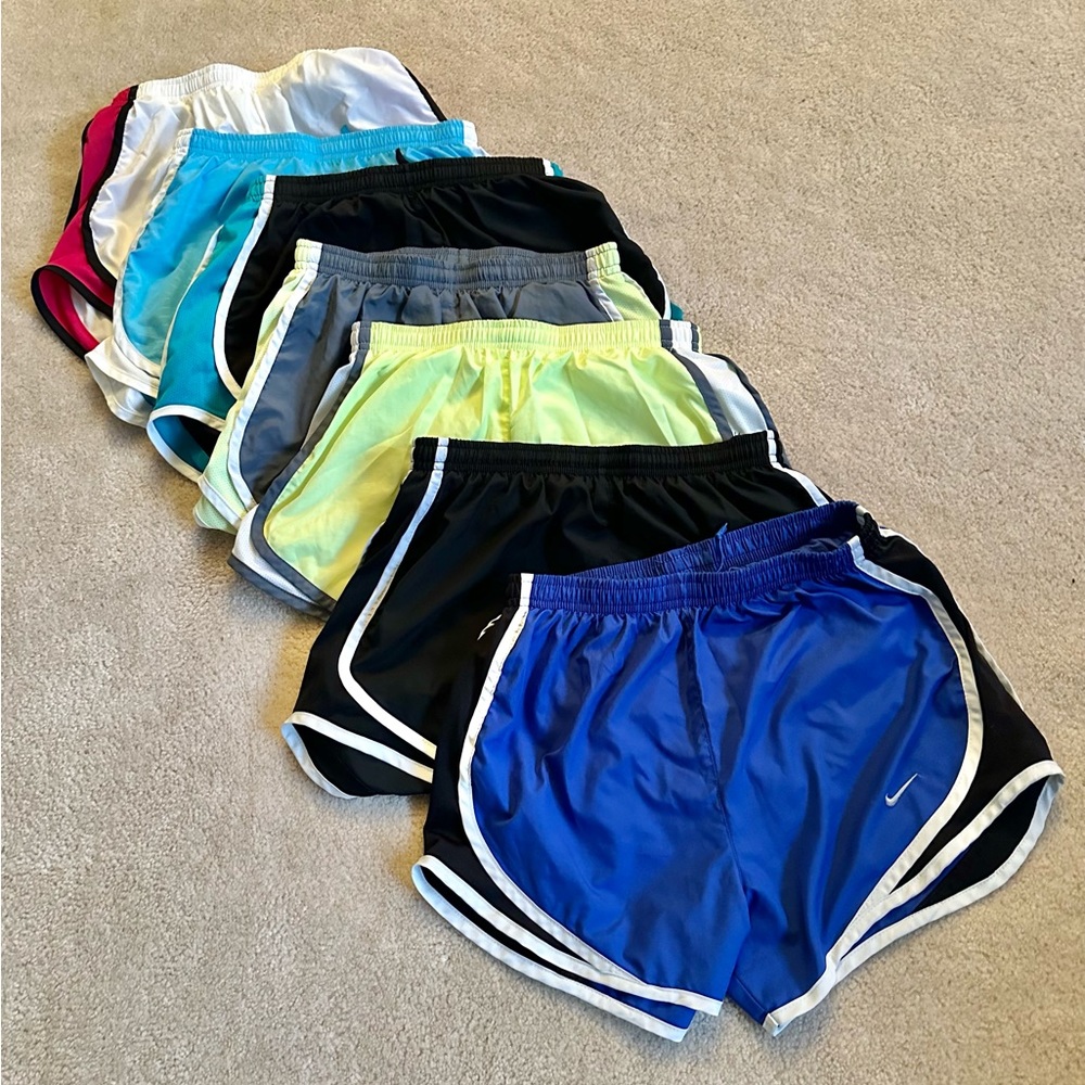 XS Nike Women's Brief-Lined Running Shorts